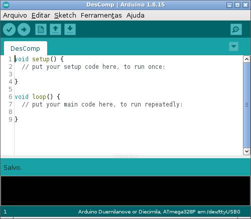 IDE do Arduino