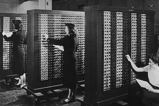 O ENIAC sendo programado